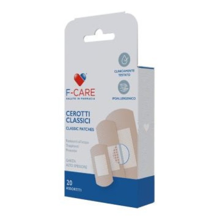 F-Care Cerotti Postoperatori Impermeabili 7,5x10 cm, 5 Pezzi