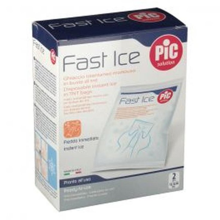 F-Care Ghiaccio Istantaneo Monouso - 2 Pezzi