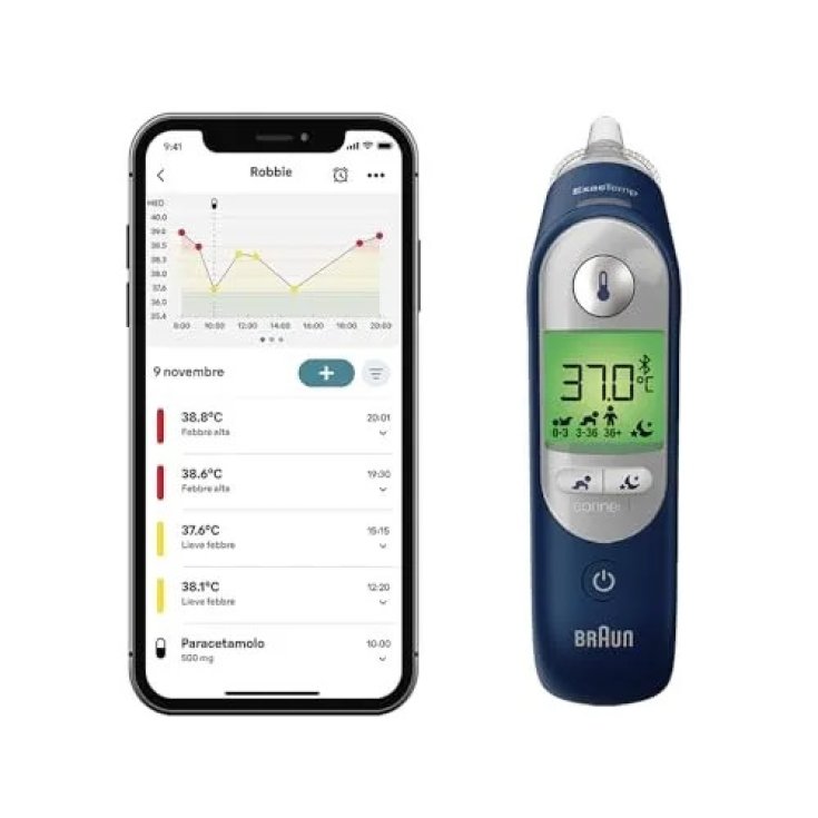 Braun Thermoscan 7 Connect Termometro Auricolare