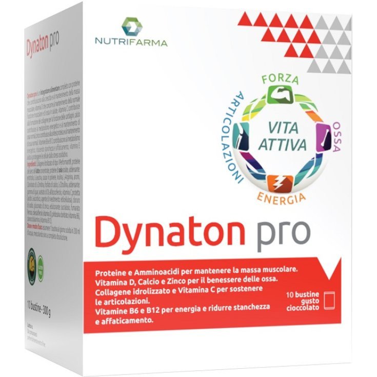 Nutrifarma Dynaton Pro Integratore Alimentare per Massa Muscolare Nutrifarma Dynaton Pro Integratore Alimentare per Massa Muscolare