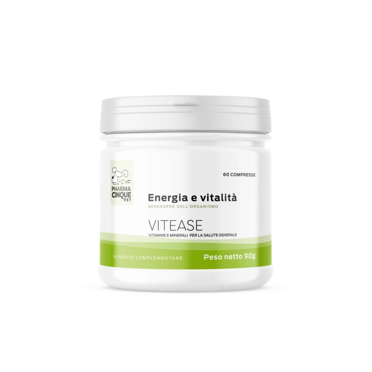 Pharma5Pet Vitease Integratore Multivitaminico Cani Gatti - 60 Compresse