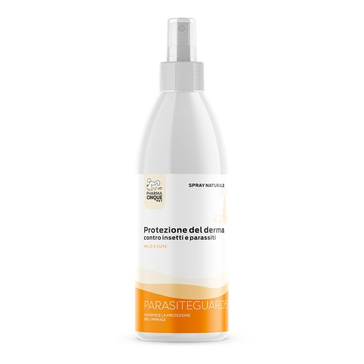Pharmacinquepet ParasiteGuard5 Spray Anti Parassiti Cani e Gatti - 150ml