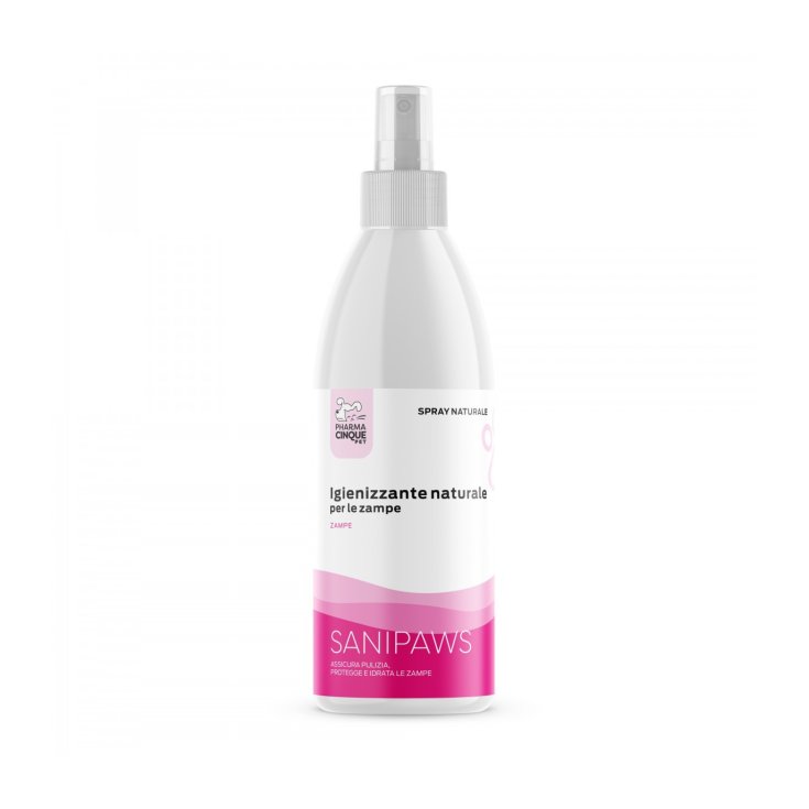 Pharmacinquepet Sanipaws Igienizzante Naturale Zampe Cani 150 ml