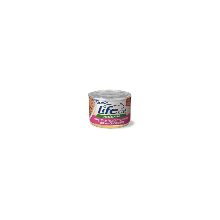 Life Cat Le Ricette Tonnetto con Prosciutto di Pollo e Carote - 150GR