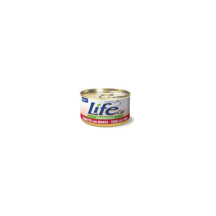 Life Cat Natural Tonnetto con Manzo - 85GR