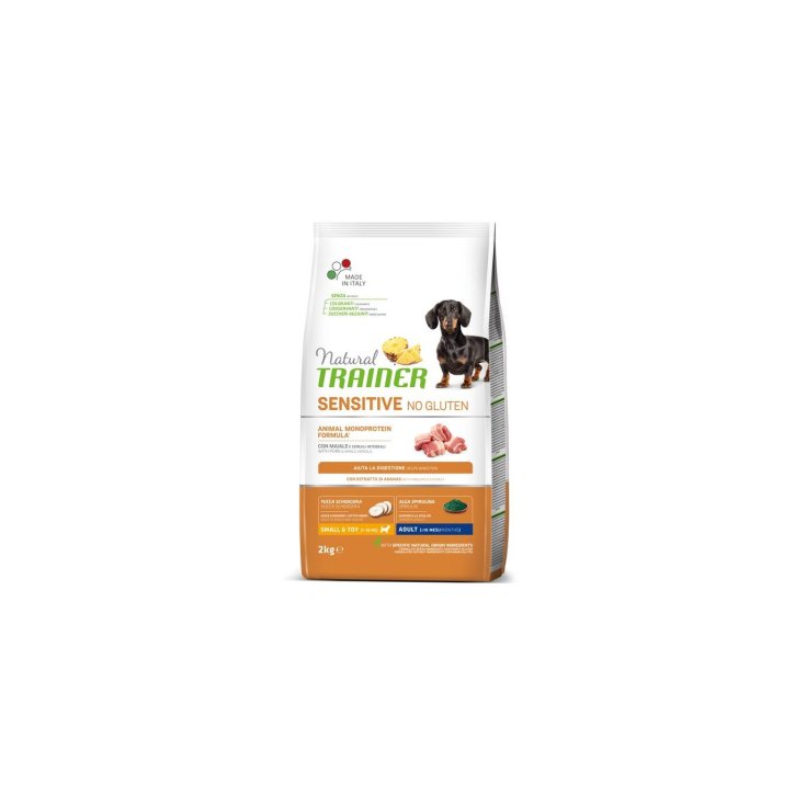 Natural Sensitive No Gluten Mini Adult con Maiale - 2KG