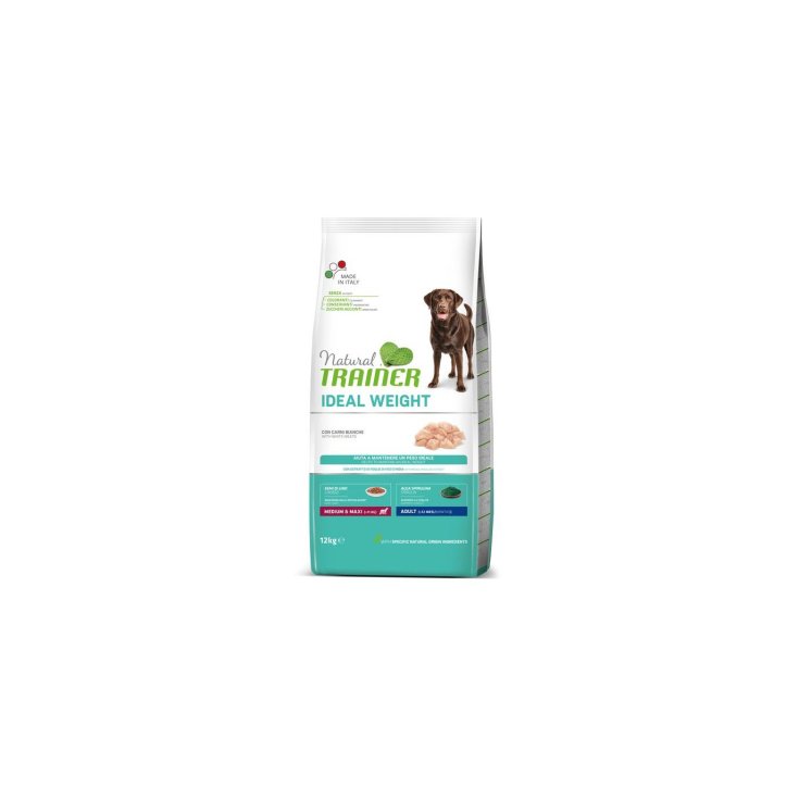 Natural Ideal Weight Care Medium & Maxi Adult con Carni Bianche - 12KG