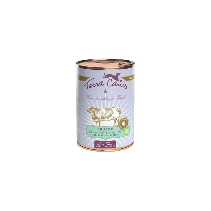Senior Manzo con Papaia - 400GR