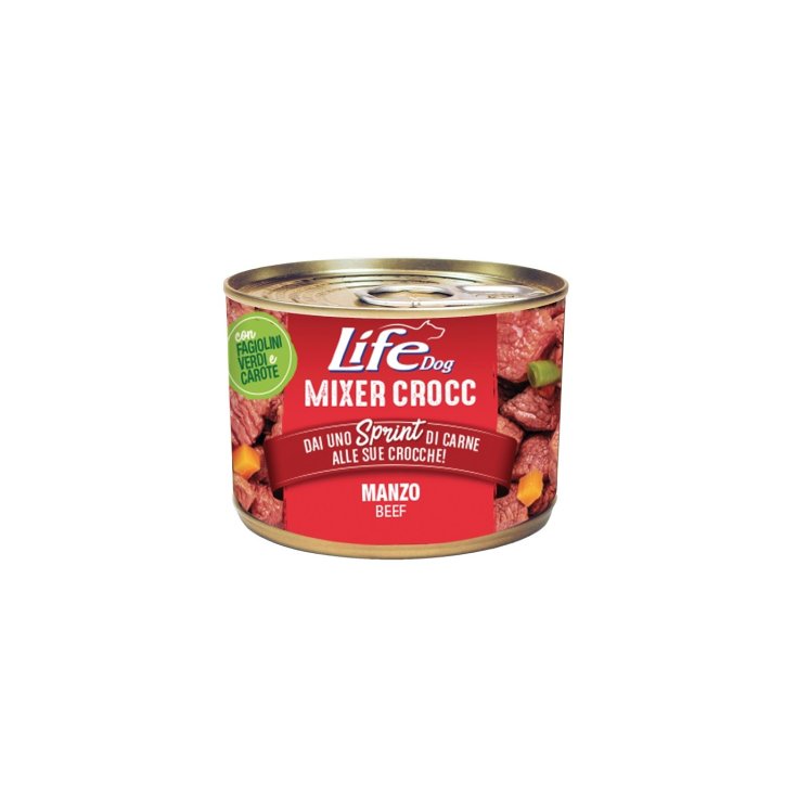 Mixer Crocc Manzo con Fagiolini Verdi e Carote - 150GR