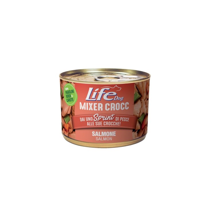 Mixer Crocc Salmone con Fagiolini Verdi e Carote - 150GR