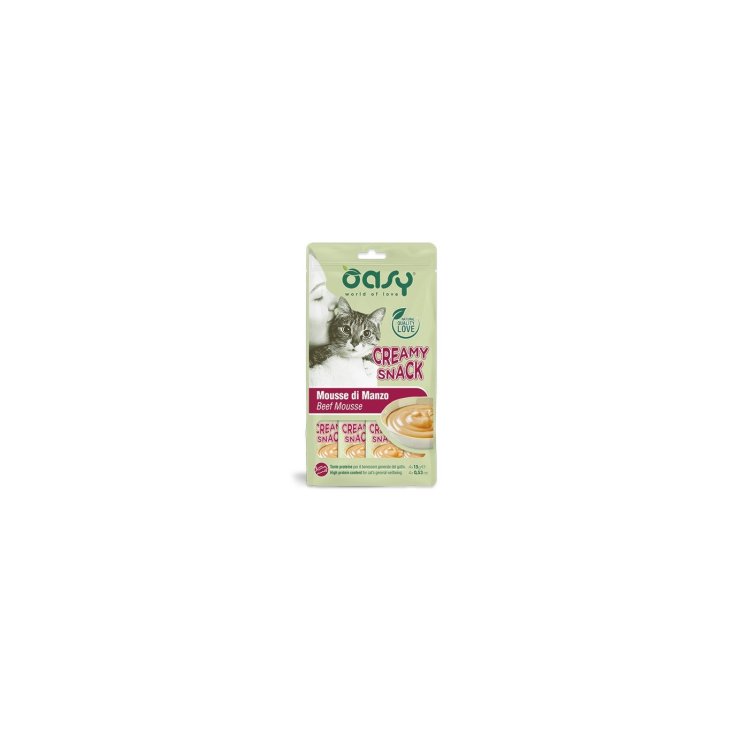 OASY SNACK CAT CREAMY MANZO