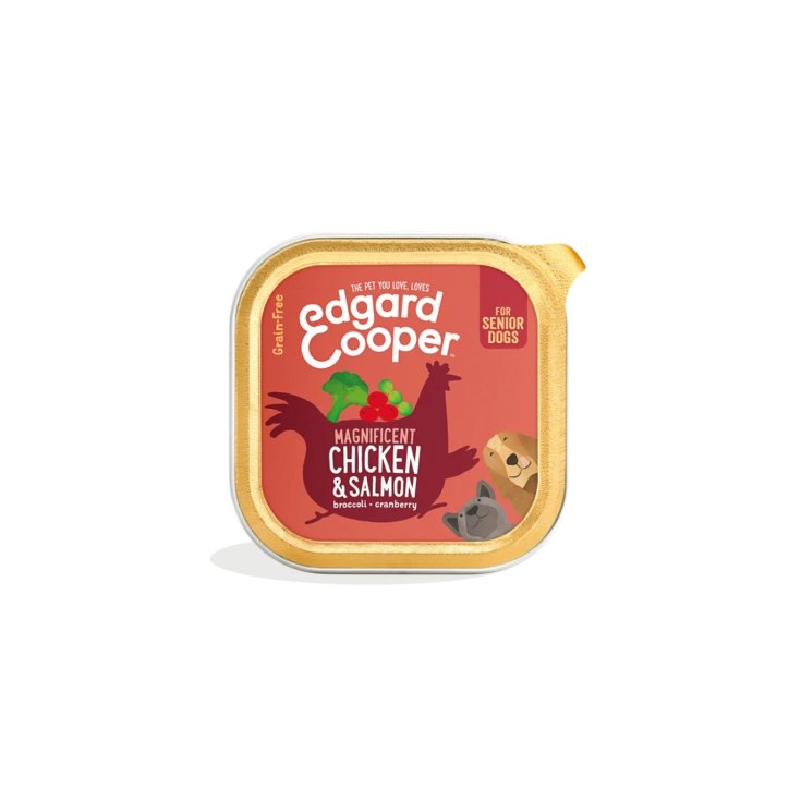 Senior Pollo e Salmone enza cereali - 150GR
