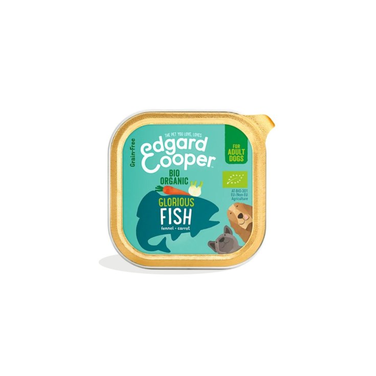 E&C DOG ADULT ORG FISH 100G