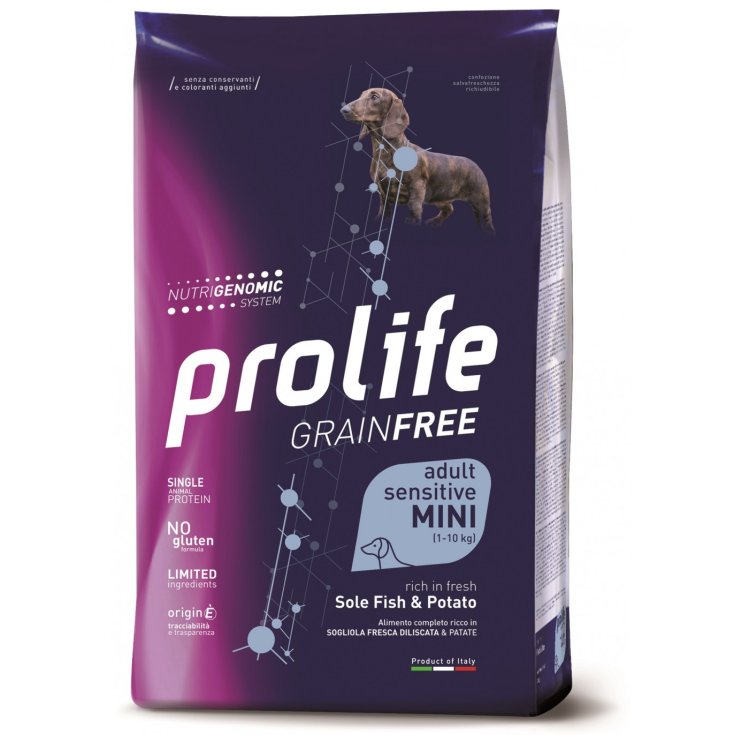 Grain Free Adult Mini Sensitive Sole Fish & Potato - 2KG
