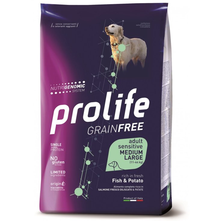 Grain Free Adult Medium/Large Sensitive Fish & Potato - 2,50KG