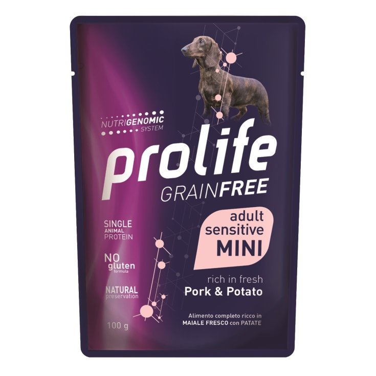Grain Free Adult Mini Sensitive Pork & Potato - 100GR