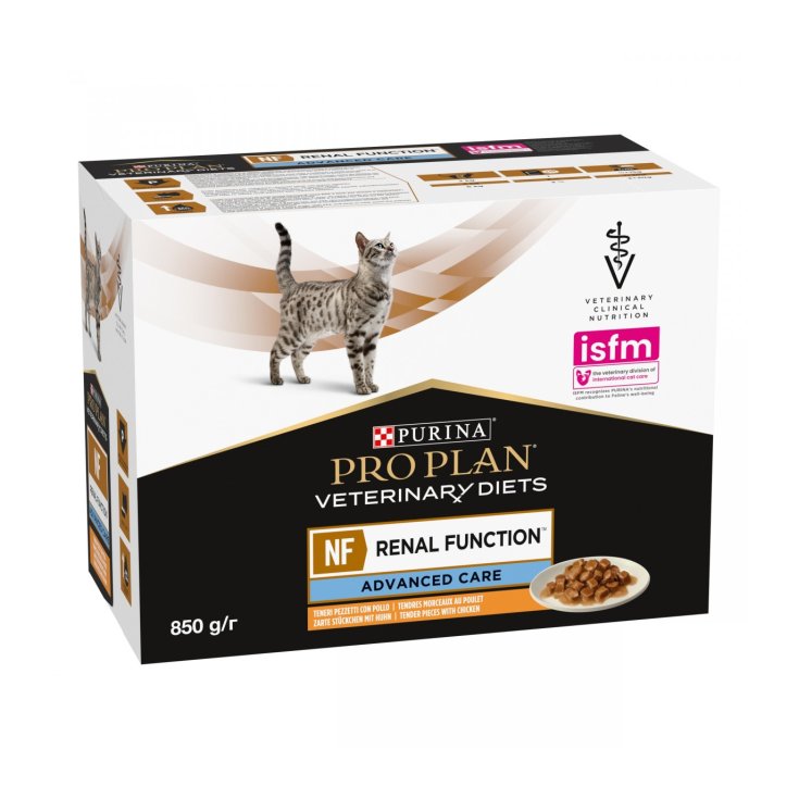 Pro Plan Veterinary Diets NF Renal Function Advanced Care al Pollo - 10X85GR