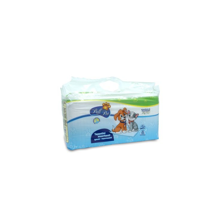TAPPETINO PUFF PET 60X60 30PEZZI FIORI