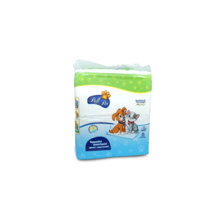 TAPPETINO PUFF PET 60X90 60PEZZI FIORI