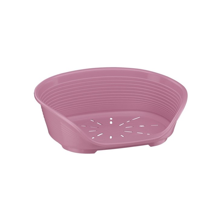 Cuccia in Plastica Siesta Deluxe Rosa - Mis. 6 - L 70,5 x W 52 x H 23,5