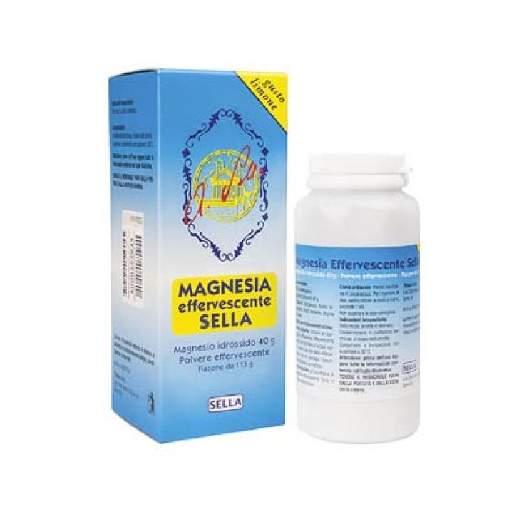 Sella Magnesia Effervescente Integratore Alimentare Gusto Limone 115g