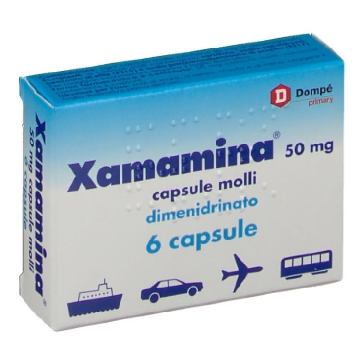 Bracco Xamamina 6 Capsule Da 50mg