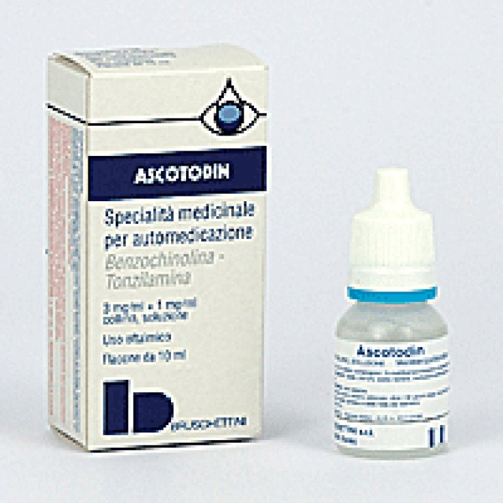 Bruschettini Ascotodin Collirio Previene Le Irritazioni E Le Lesioni Fotoftalmiche Flacone 10ml