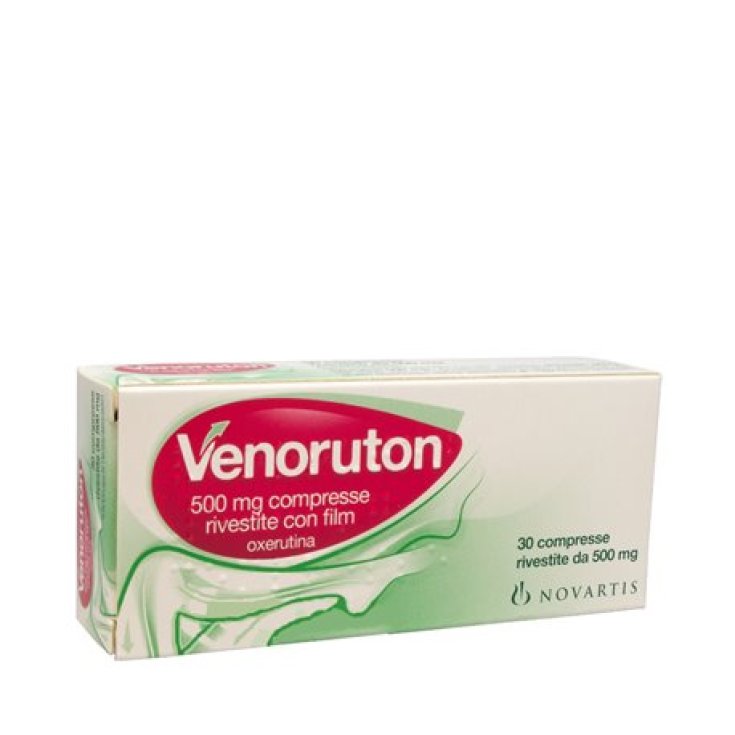 Venoruton 500mg 30 Compresse Rivestite Venoruton 500mg 30 Compresse Rivestite