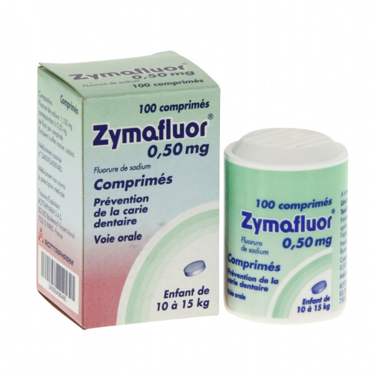 Zymafluor  0,50mg 100 Compresse