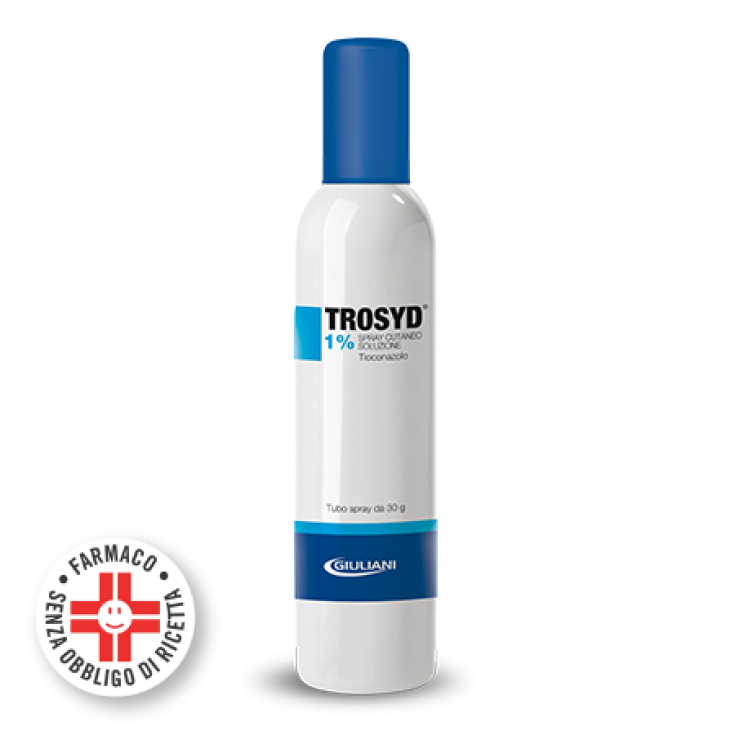 Giuliani Trosyd 1% Triconazolo Spray Per Funghi Della Pelle 30g Giuliani Trosyd 1% Triconazolo Spray Per Funghi Della Pelle 30g