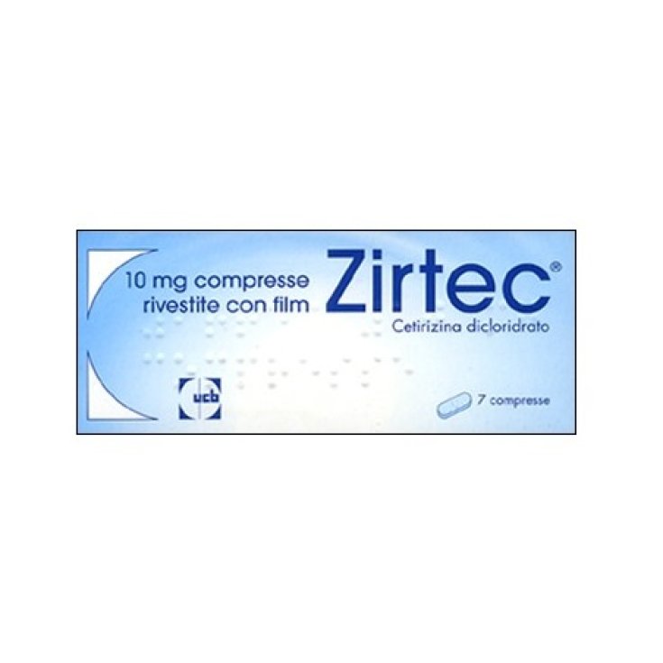 Zirtec 7 Compresse Rivestite 10 mg Zirtec 7 Compresse Rivestite 10 mg