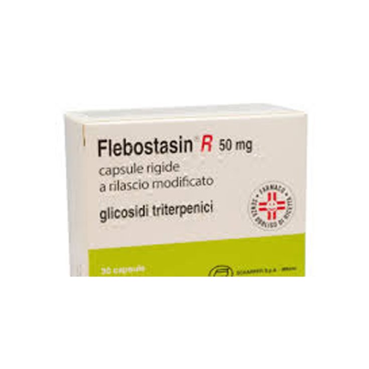 Daiichi-Sankyo Flebostasin R 50mg Sintomi Insufficienza Venosa 30 Capsule Rilascio Modificato