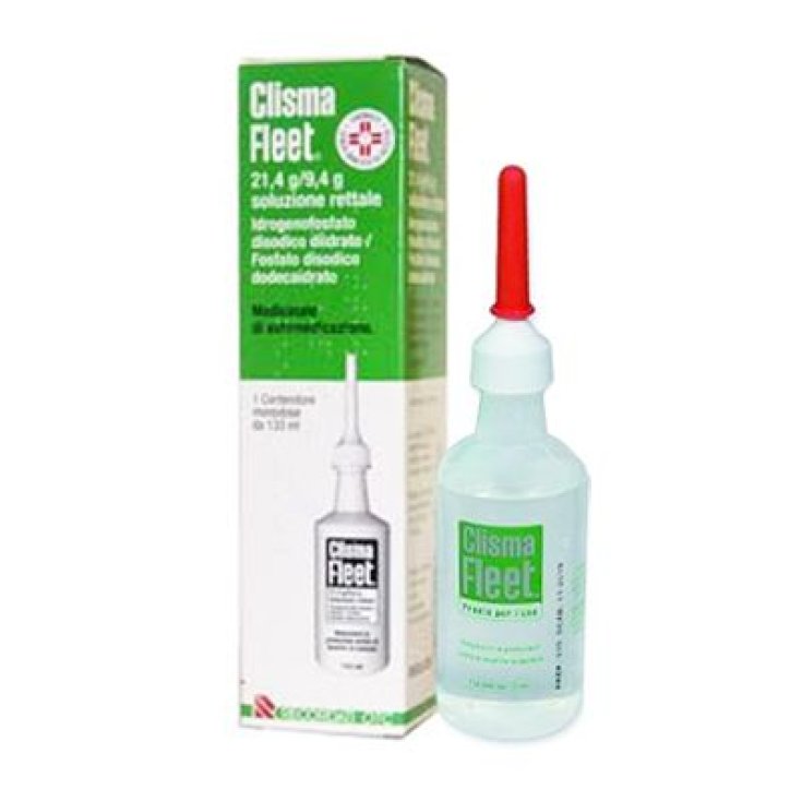 Clisma Fleet Pronto Uso Trattamento Stipsi Occasionale Flacone 133ml