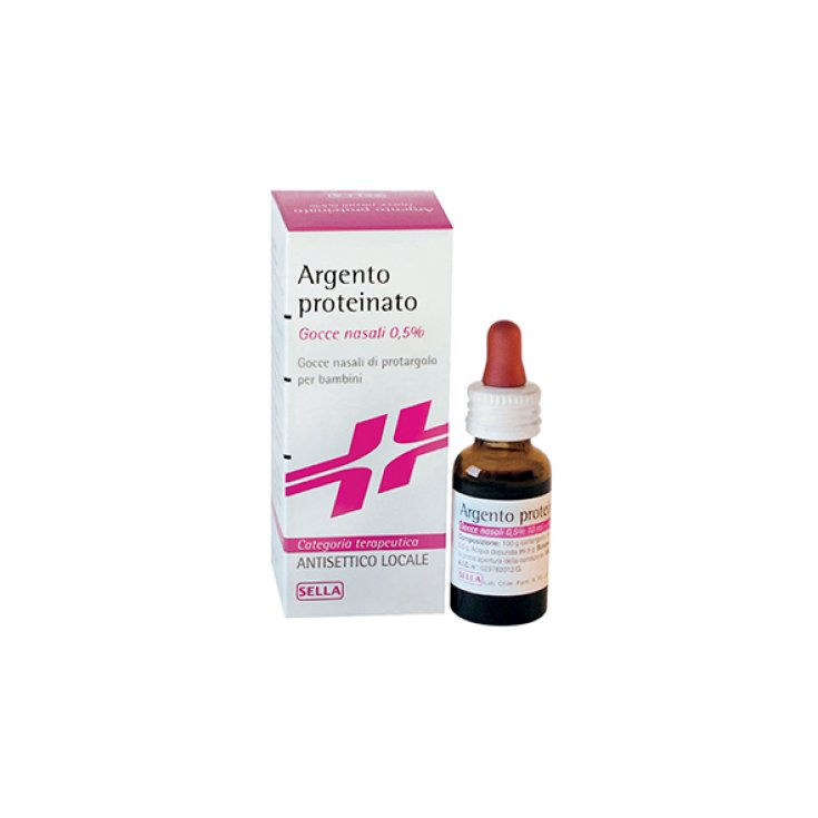 Sella Argento Proteinato Gocce Nasali 0,5% Per Bambini 10ml