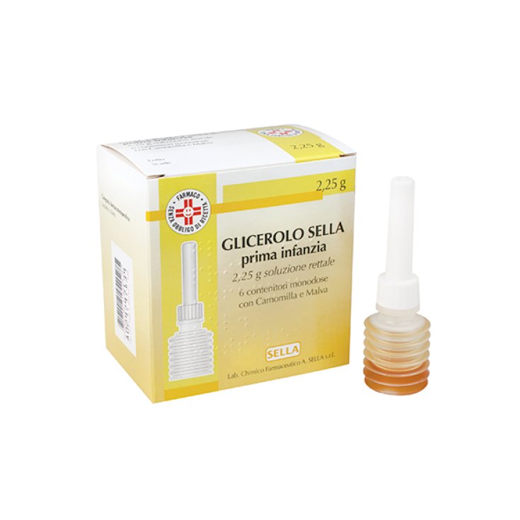 Sella Glicerolo Prima Infanzia Soluzione Rettale 6 Microclismi Da 2,25g