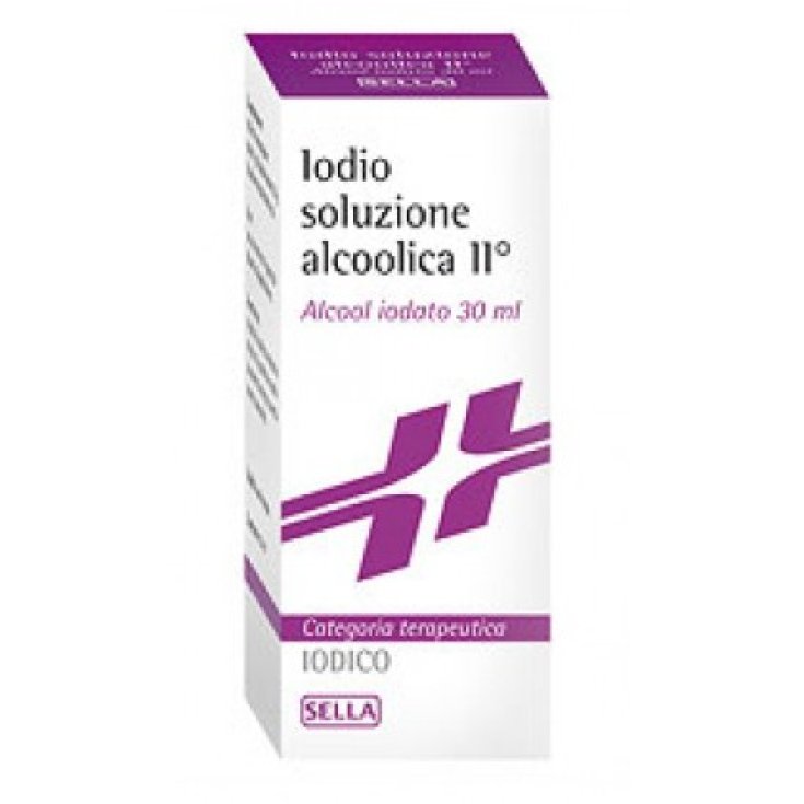 Sella Alcool Jodato 2% Soluzione Alcolica II Integratore Alimentare 30ml