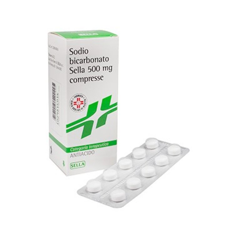 Sella Sodio Bicarbonato 500mg Integratore Alimentare 50 Compresse