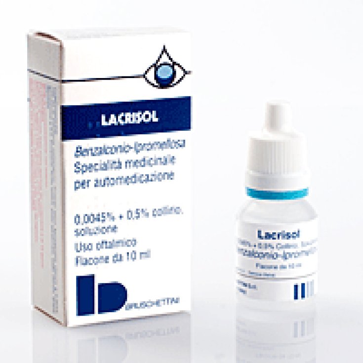 Bruschettini Lacrisol Collirio Disinfezione Della Mucosa Oculare Flacone 10ml