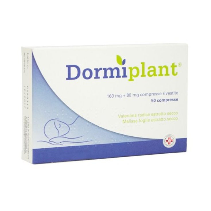 Dr Willmar Schwabe Dormiplant 160mg+80mg Blando Sedativo Per Favorire Il Riposo Notturno 50 Compresse Rivestite