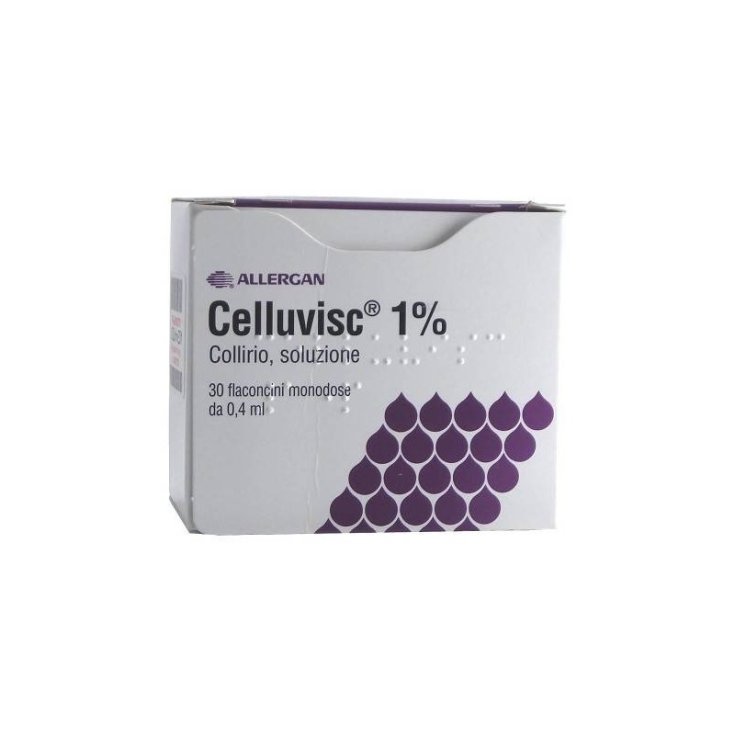 Allergan Celluvisc Collirio 30 Flaconcini Da 0,4ml 1%