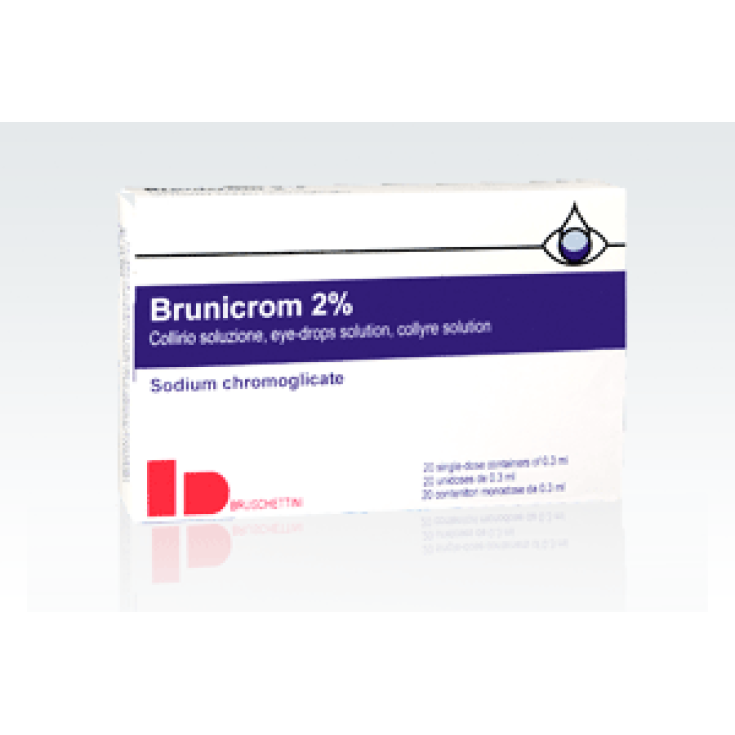 Brunicrom 2% Collirio 20 Monodose 0,3ml
