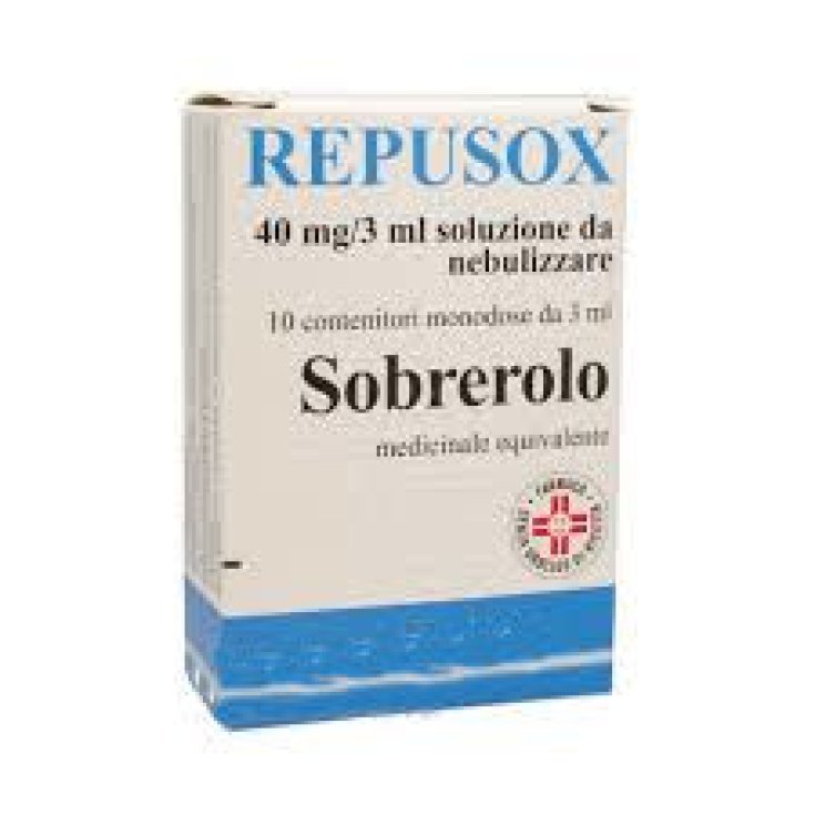 Repusox 3ml soluzione Da Nebulizzare 10 Flaconcini Da 40mg