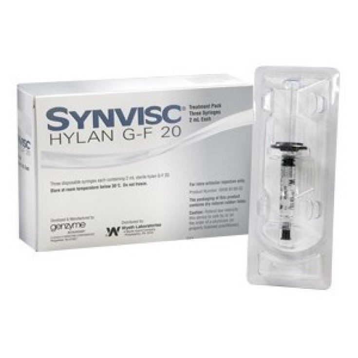 Synvisc Siringa Preriempita All'Hylan G-F 20 1x2ml