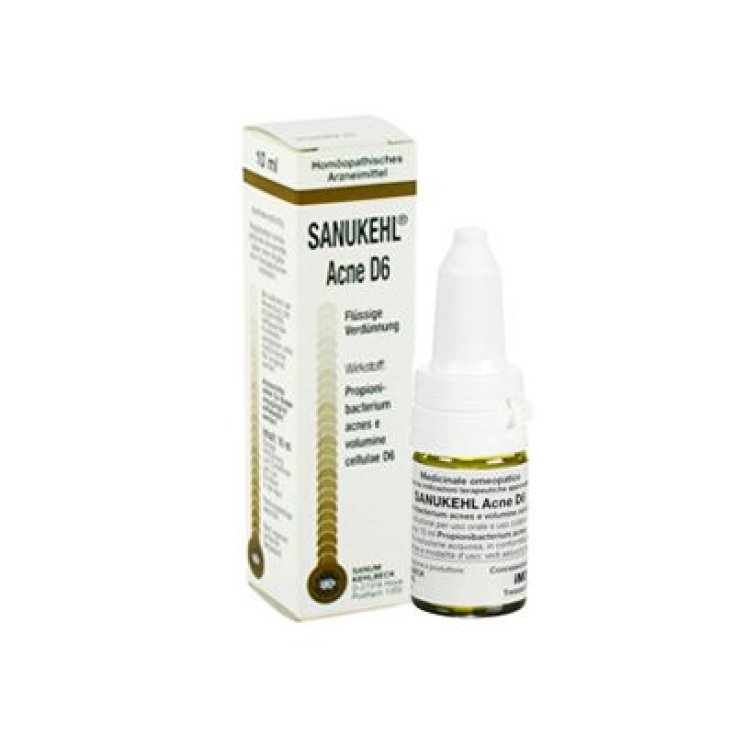 Sanum Sanukehl Acne D6 Gocce Omeopatiche 10ml