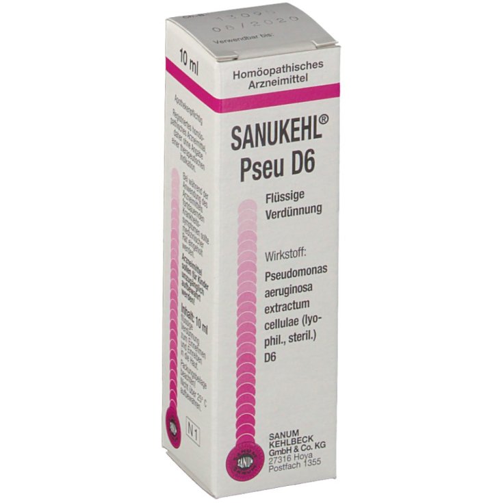 Sanum Sanukehl Pseu D6 Gocce Omeopatiche 10ml