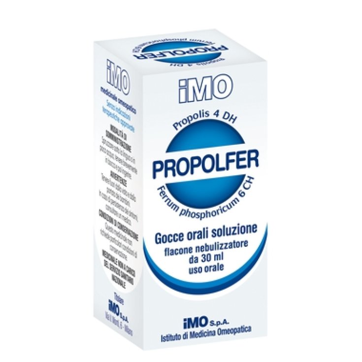 I.m.o. Ist.Med. Omeopatica Propolfer Rimedio Omeopatico In Gocce Orali Senza Alcool 30ml