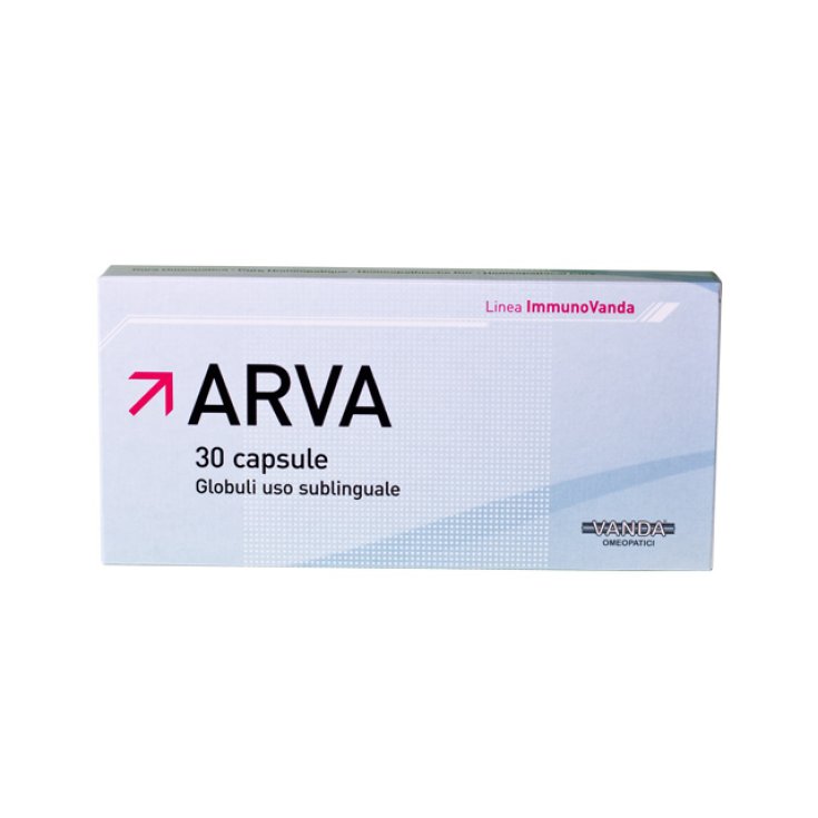 Vanda Immunovanda Arva Globuli Sublinguali Rimedio Omeopatico 30 Capsule