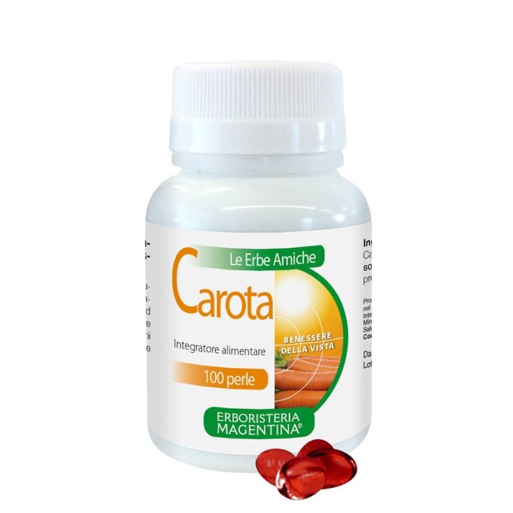 Erboristeria Magentina Carota Estratto Integratore Alimentare 100 Perle
