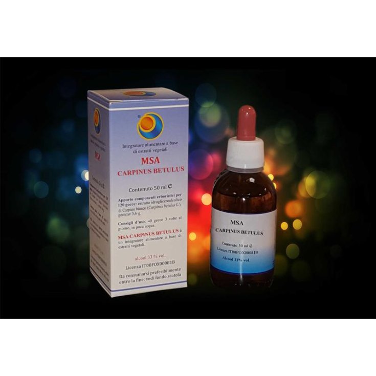 Herboplanet MSA Carpinus Betulus Soluzione idro-glicero-alcolica Spagirica 50ml