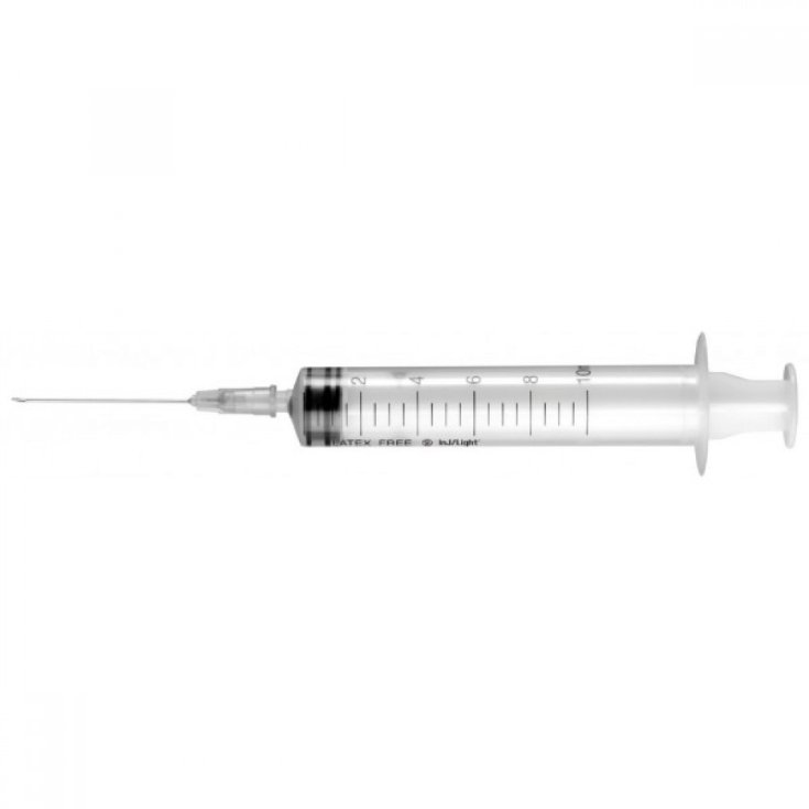 Safety Siringa Plastica Sterile Con Luer Eccentrico 10ml Con Ago2